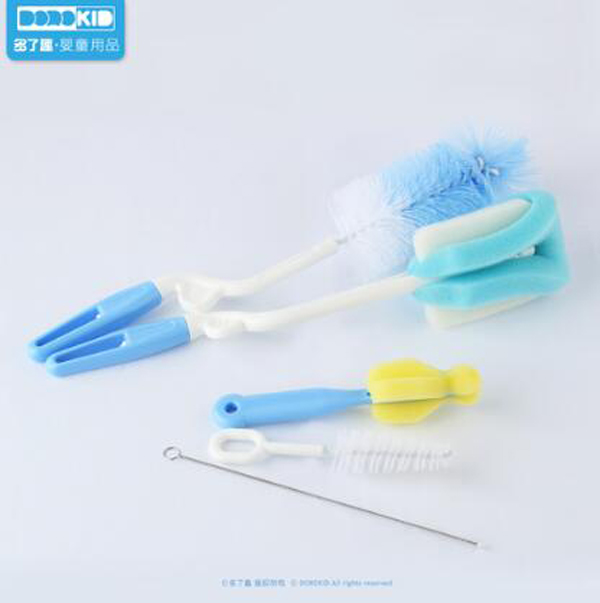 多了趣奶瓶奶嘴刷套裝(藍色系)