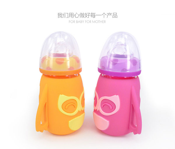 樂(lè)迪貓頭鷹硅膠套玻璃奶瓶-產(chǎn)品展示.jpg