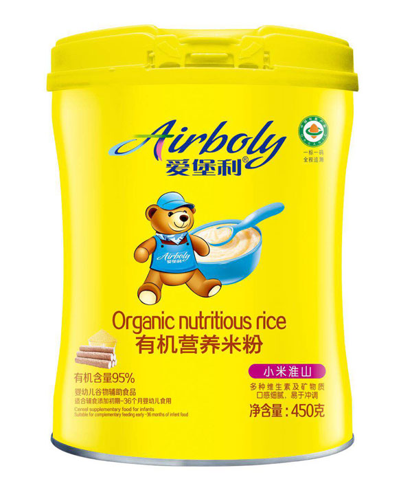 愛堡利小米淮山有機(jī)營養(yǎng)米粉