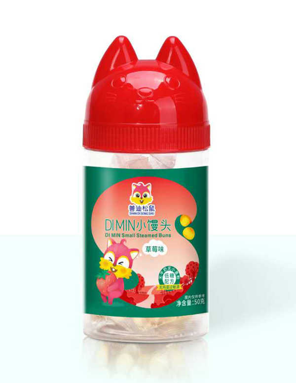 善迪松鼠DIMIN小饅頭-草莓味