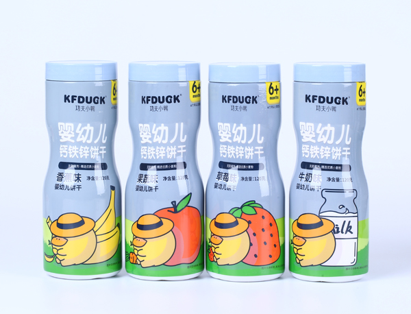 功夫小鴨嬰幼兒鈣鐵鋅餅干