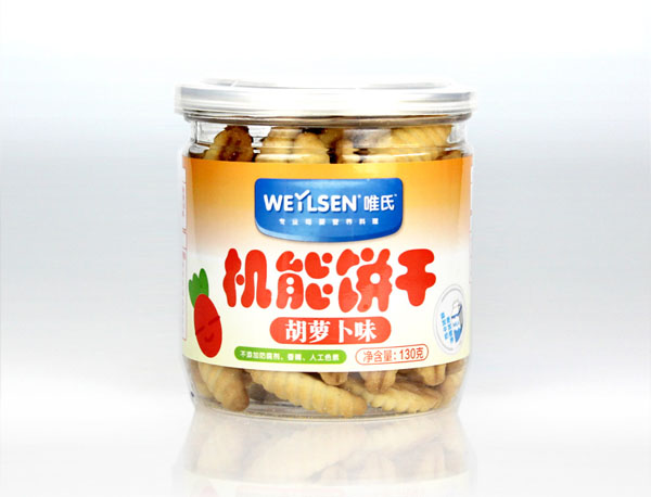 唯氏胡蘿卜味機能餅干130克.jpg 唯氏胡蘿卜味機能餅干130克.jpg