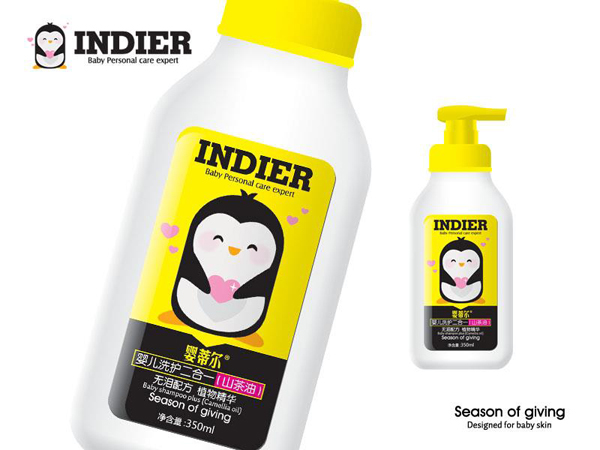 嬰蒂爾嬰兒洗沐二合一山茶油