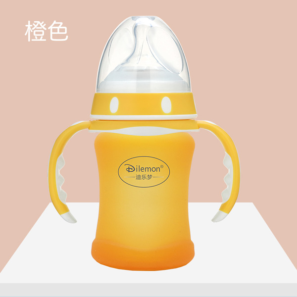 迪樂夢高鵬硅玻璃奶瓶5045橙色.jpg 迪樂夢高鵬硅玻璃奶瓶5045橙色.jpg
