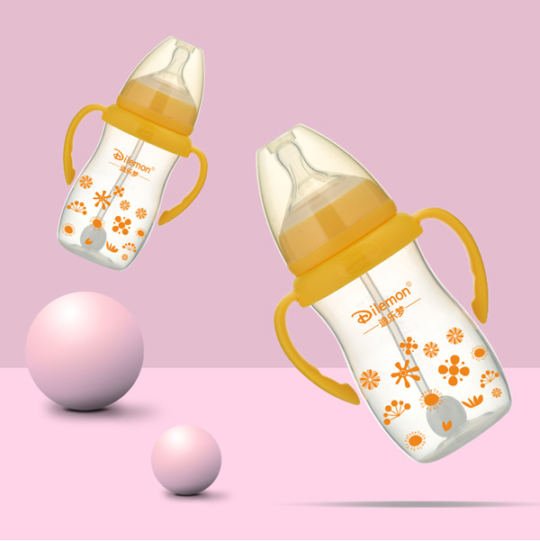 迪樂(lè)夢(mèng)PP奶瓶5135橙色
