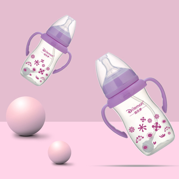 迪樂(lè)夢(mèng)PP奶瓶5135紫色