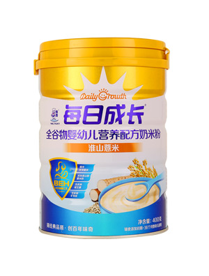 每日成長全谷物嬰幼兒營養(yǎng)配方奶米粉-淮山薏米.jpg 每日成長全谷物嬰幼兒營養(yǎng)配方奶米粉-淮山薏米.jpg