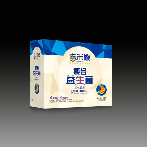 吉米熊復合益生菌固體飲料