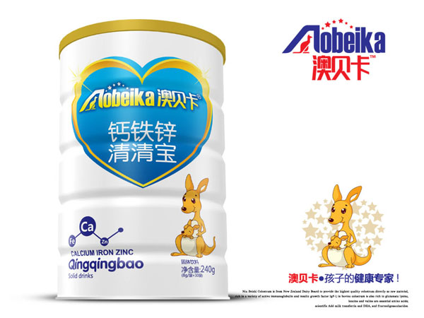 澳貝卡鐵鋅鈣清清寶