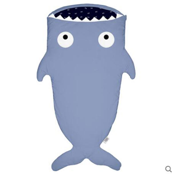 西班牙baby bites兒童大鯊魚睡袋 石板藍.jpg 西班牙baby bites兒童大鯊魚睡袋 石板藍.jpg