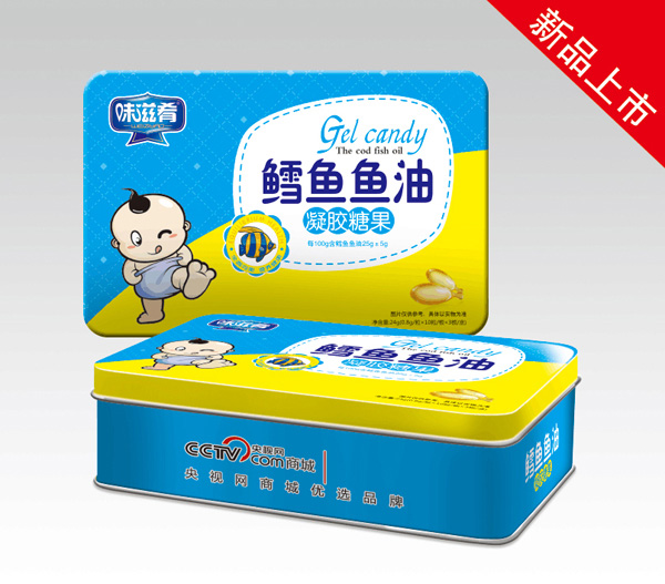 味滋肴鱈魚魚油凝膠糖果