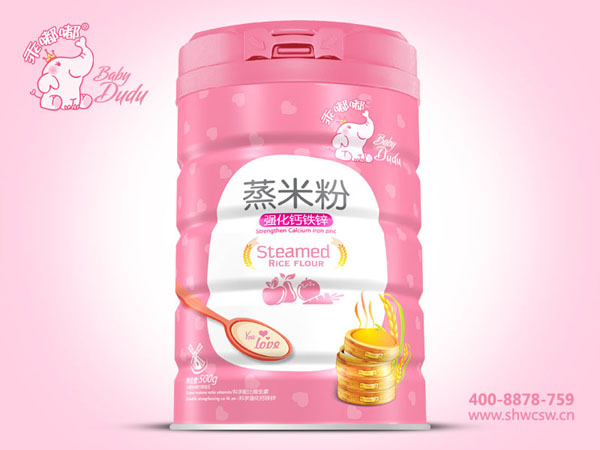 乖嘟嘟強(qiáng)化鈣鐵鋅蒸米粉