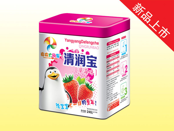 央央大風(fēng)車清潤(rùn)寶 草莓味 鐵盒裝