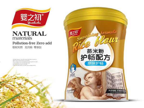 嬰之初護暢配方蒸米粉-原味護暢罐裝