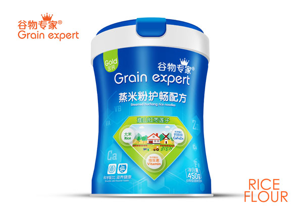 谷物專(zhuān)家蒸米粉護(hù)暢配方