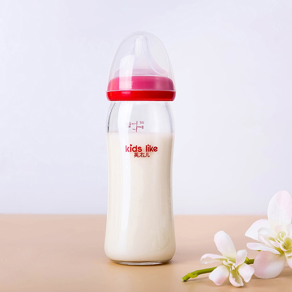 英右兒kidslike240ML玻璃奶瓶