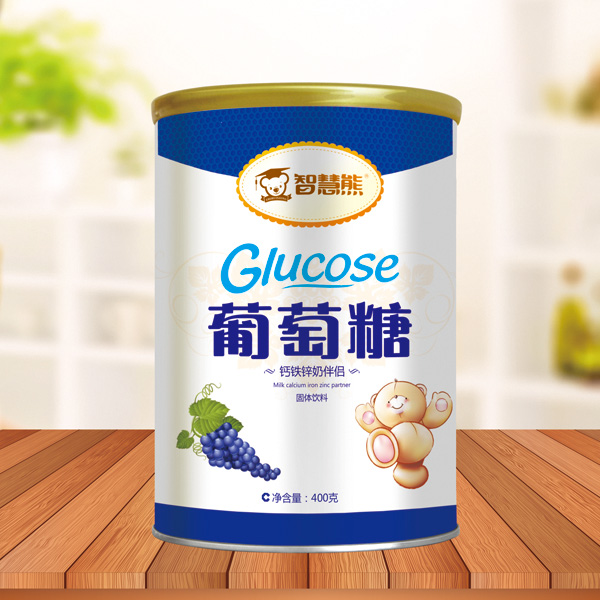 智慧熊葡萄糖-鈣鐵鋅奶伴侶