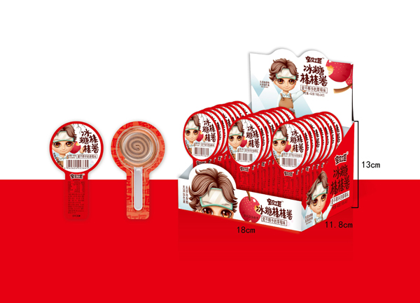 寶貝工匠冰糖棒棒卷草莓味