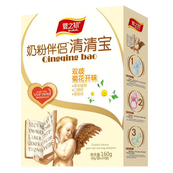 嬰之初奶粉伴侶清清寶-雙歧菊花開味160g.jpg 嬰之初奶粉伴侶清清寶-雙歧菊花開味160g.jpg
