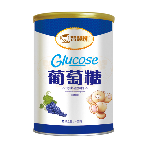 智慧熊葡萄糖-鈣鐵鋅奶伴侶