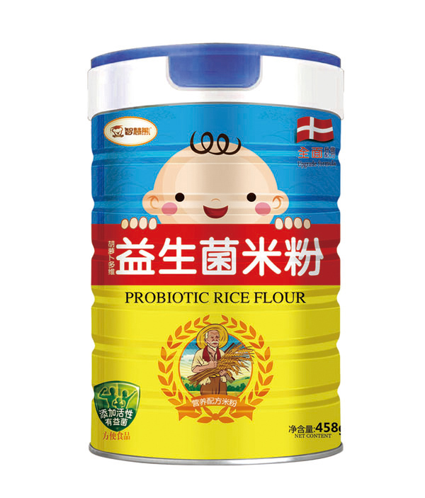 智慧熊胡蘿卜多維益生菌米粉 聽裝