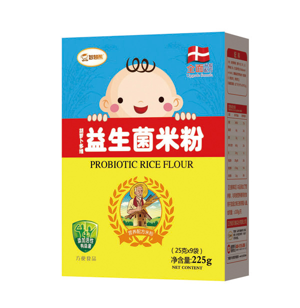 智慧熊胡蘿卜多維益生菌米粉 盒裝