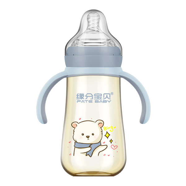 緣分寶貝PPSU奶瓶3207藍(lán)色