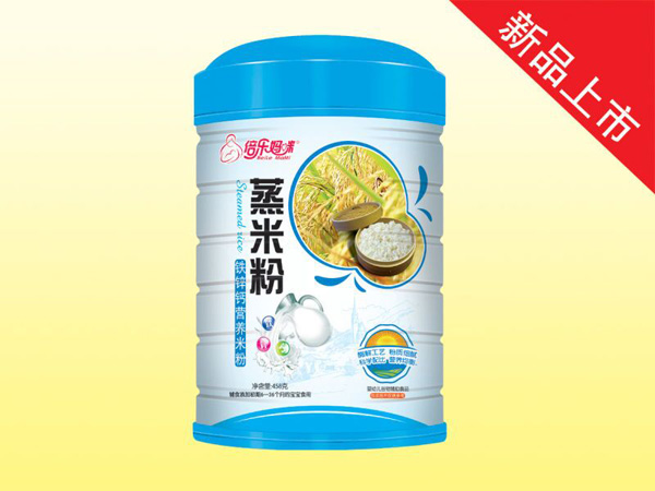 倍樂媽咪蒸米粉鐵聽458克(鐵鋅鈣)