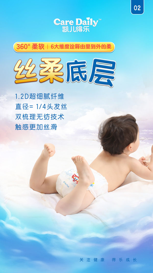 凱兒得360°柔軟超級飛俠紙尿褲4