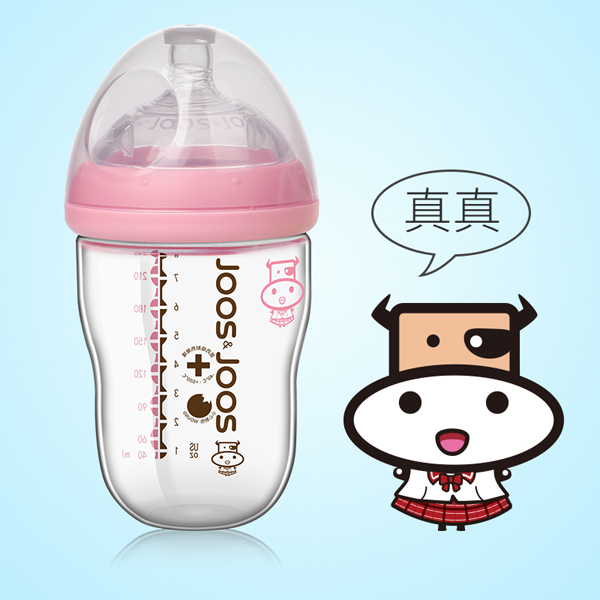 吉子天然母乳玻璃奶瓶 240ml 粉色(真真).jpg 吉子天然母乳玻璃奶瓶 240ml 粉色(真真).jpg