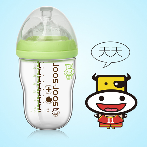 吉子天然母乳玻璃奶瓶 240ml 嫩綠(天天).jpg 吉子天然母乳玻璃奶瓶 240ml 嫩綠(天天).jpg