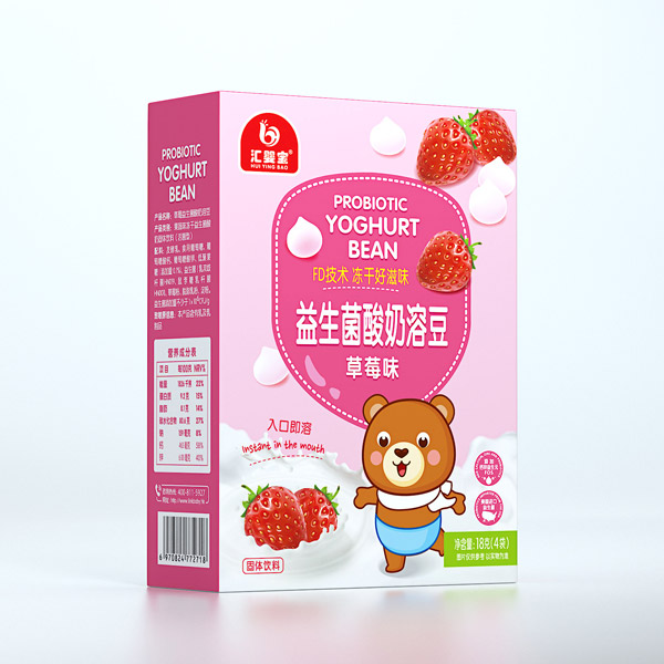 匯嬰寶益生菌酸奶溶豆-草莓味