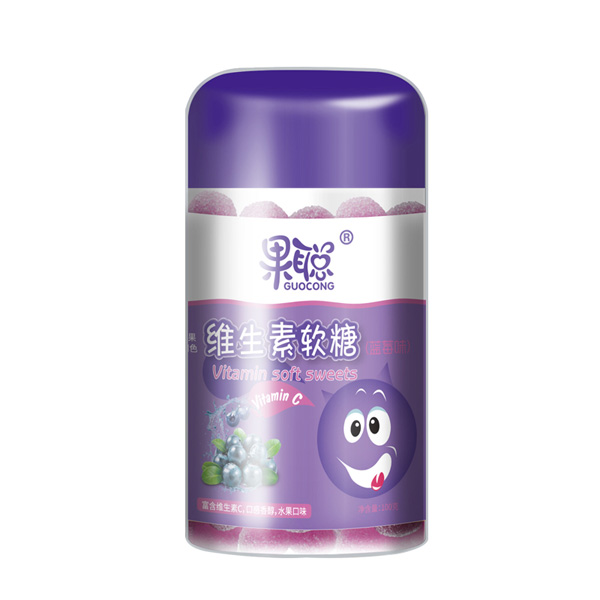 果聰維生素軟糖藍(lán)莓味