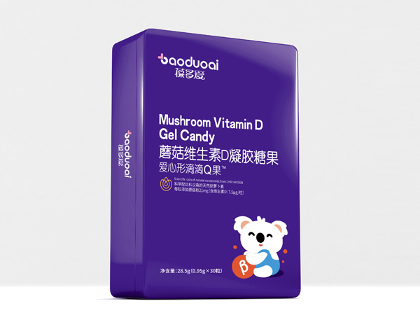 葆多愛(ài)蘑菇維生素D滴滴Q果