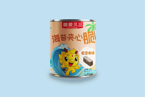 龍嬰貝比海苔夾心脆 巴旦木味