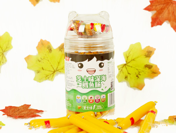 曉姐姐深海鱈魚(yú)腸-芝士味小桶