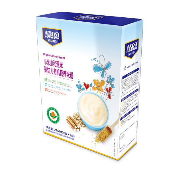 慧恩小米山藥薏米嬰幼兒有機(jī)營(yíng)養(yǎng)米粉225g