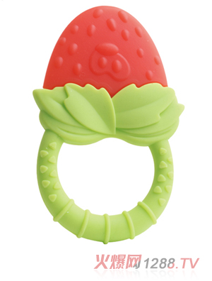 菲尼貝貝雙色水果牙膠-草莓(新款) - 副本