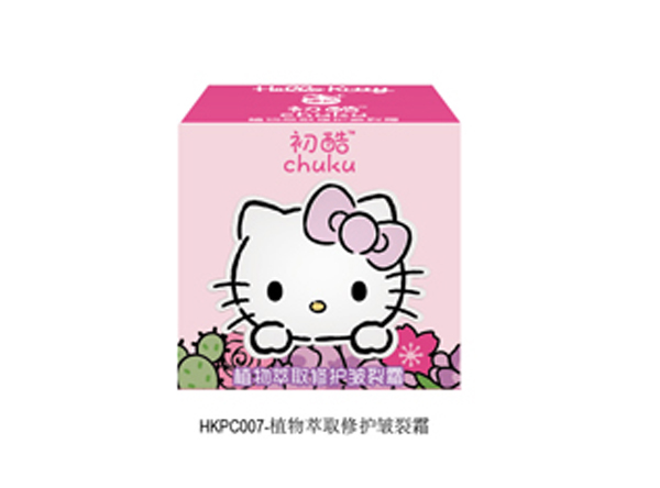 Hello Kitty初酷植物萃取修護皺裂�?盒裝.jpg Hello Kitty初酷植物萃取修護皺裂�?盒裝.jpg