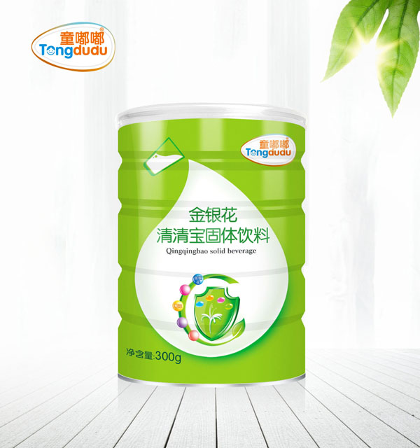 童嘟嘟金銀花清清寶固體飲料 聽(tīng)裝