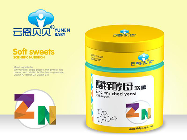 云恩貝貝富鋅酵母軟糖
