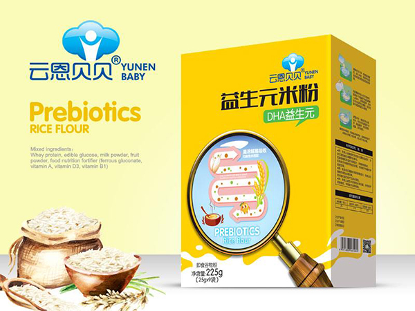 云恩貝貝益生元米粉-DHA益生元