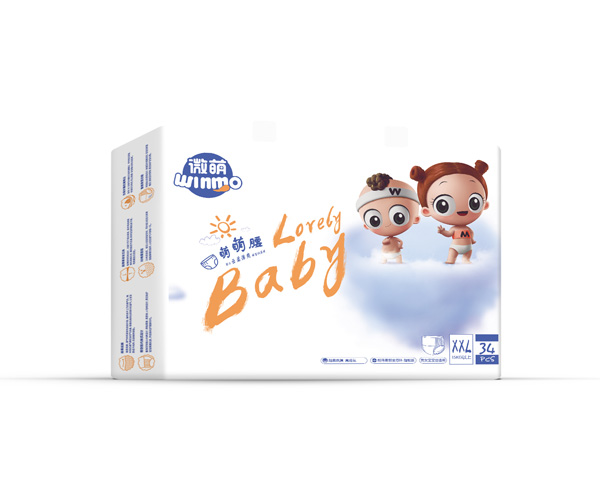 微萌萌萌腰嬰兒云柔薄爽成長(zhǎng)褲XXL34