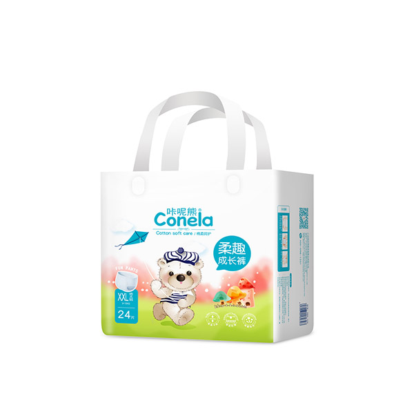 咔呢熊柔趣成長褲XXL24