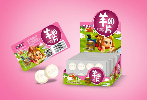 意美特羊農(nóng)夫羊奶片草莓味