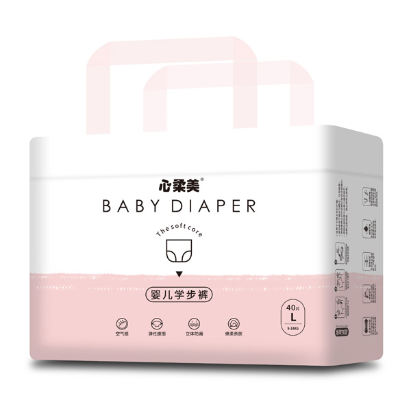 心柔美嬰兒學(xué)步褲L40