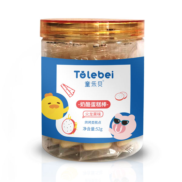 童樂(lè)貝奶酪蛋糕棒火龍果味