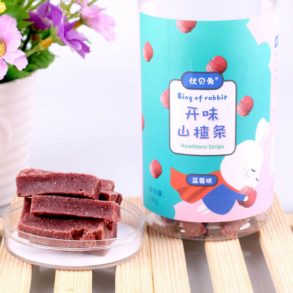 優(yōu)貝兔開味山楂條-藍(lán)莓味1