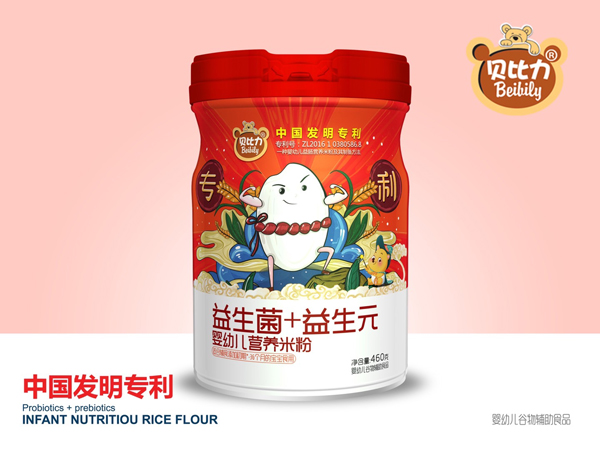 貝比力益生菌+益生元營(yíng)養(yǎng)米粉