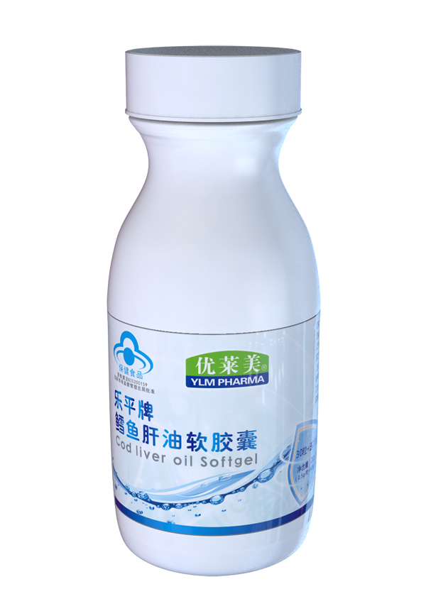 優(yōu)萊美樂(lè)平牌鱈魚(yú)肝油軟膠囊 瓶裝